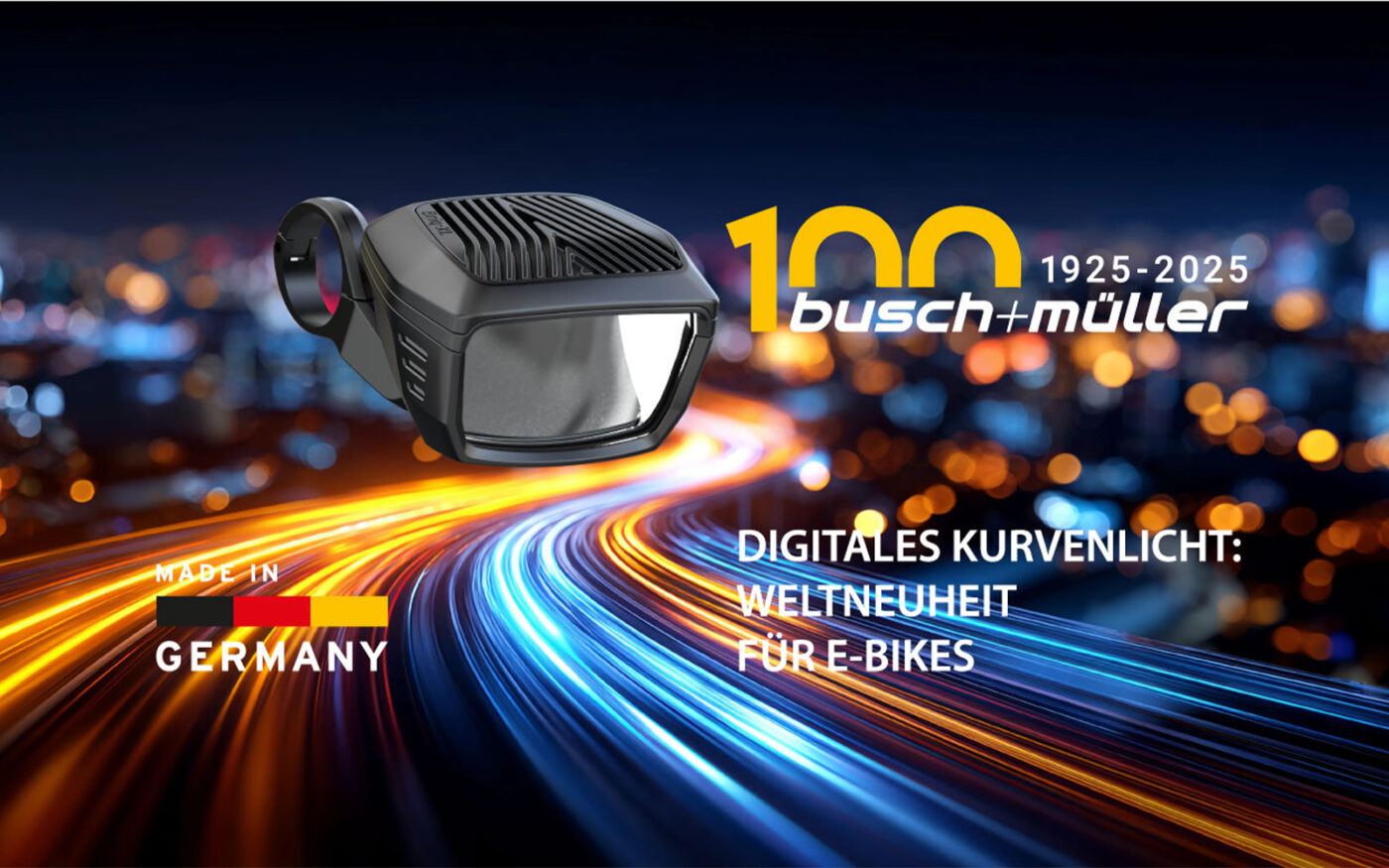 BRIQ®-XL E HIGHBEAM mit Digitalem Kurvenlicht