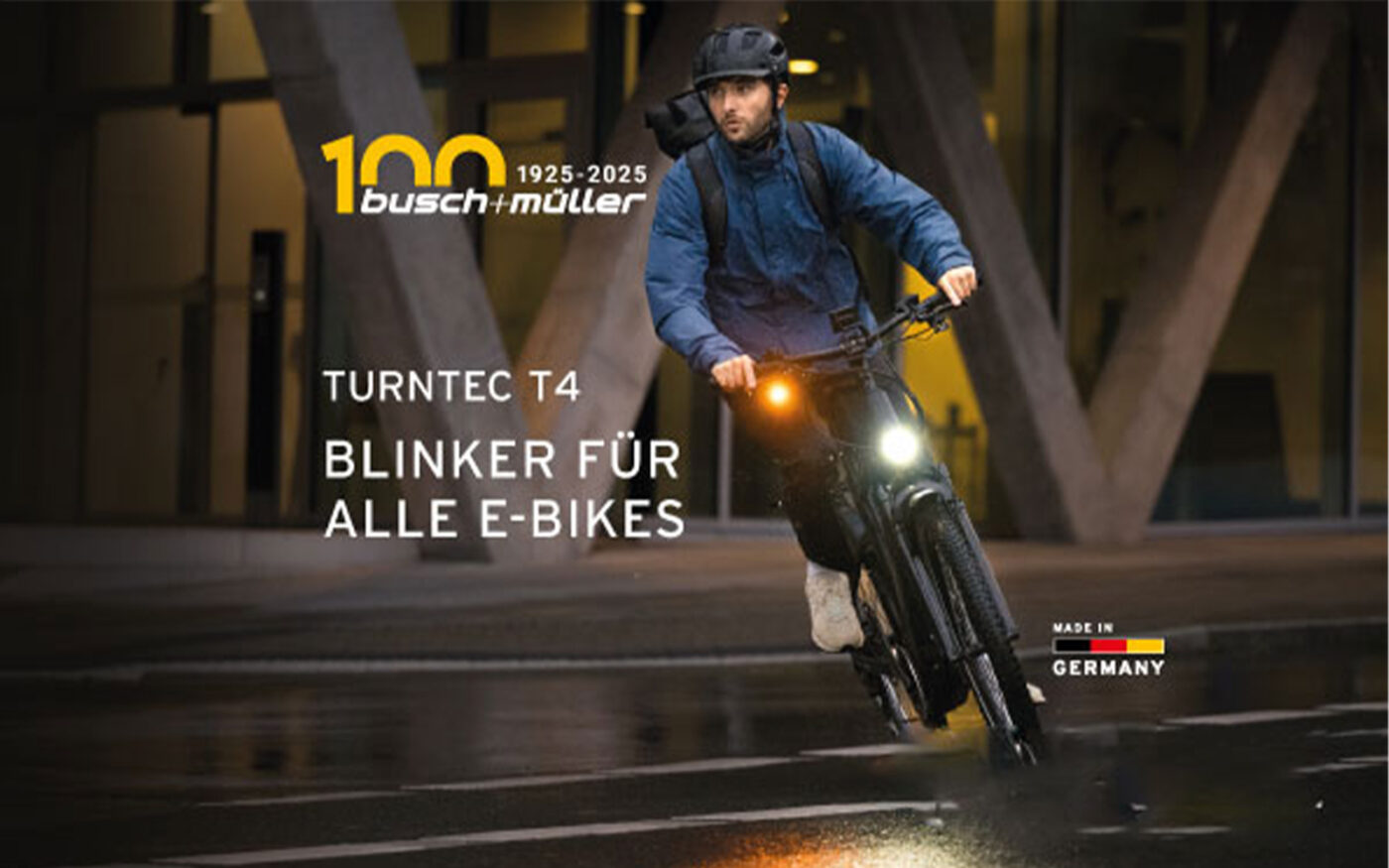 TURNTEC - Sicherheit, auf die viele gewartet haben. Für E-Bikes.