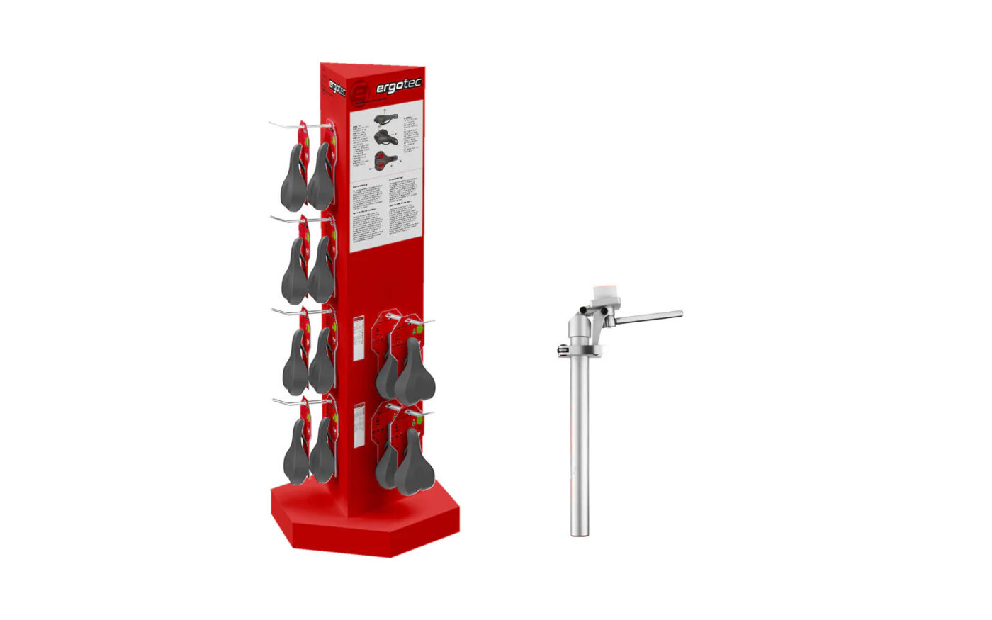 Trouveur de selle et paquet promotionnel
