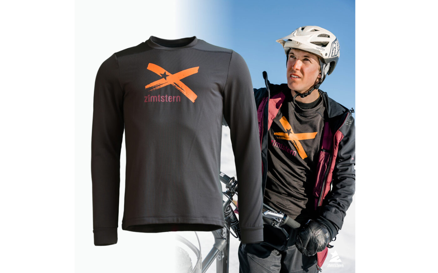 CREWZ Round Neck Shirt - Couche de base performance à manches longues